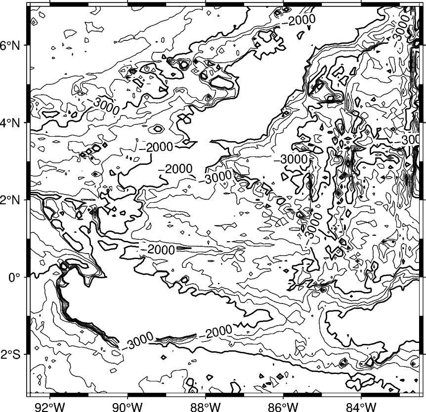 contour map